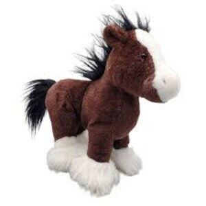 Ganz Webkinz Clydesdale Brown Horse